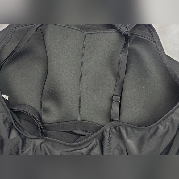 CACIQUE Swim Tankini Top Built-In No-Wire‎ Bra Size 20 - Picture 10 of 16